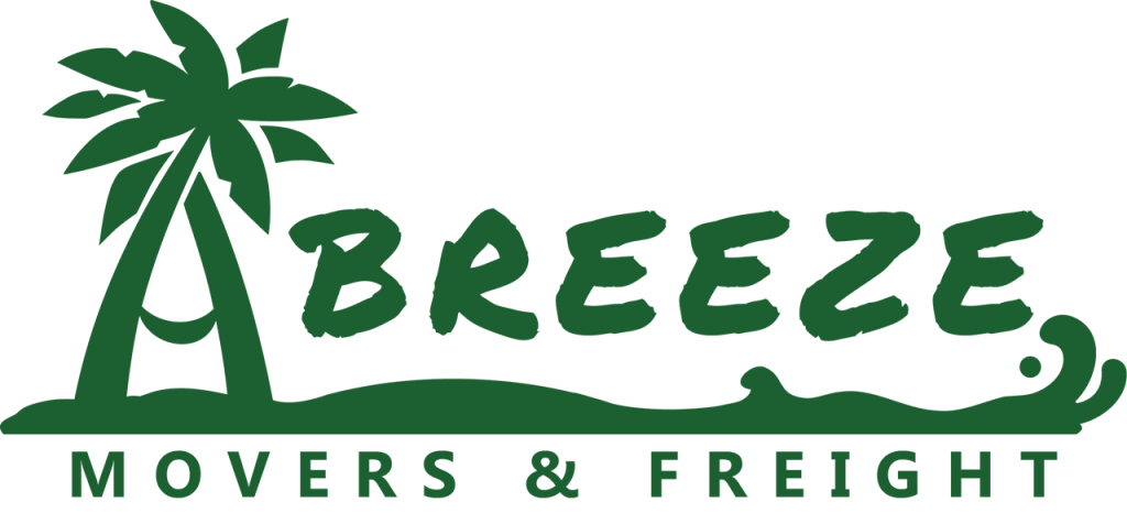 breeze movers and freight logo green